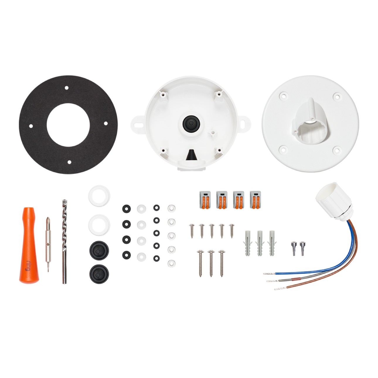 Hardwired Kit (Spotlight Cam Wired) - White