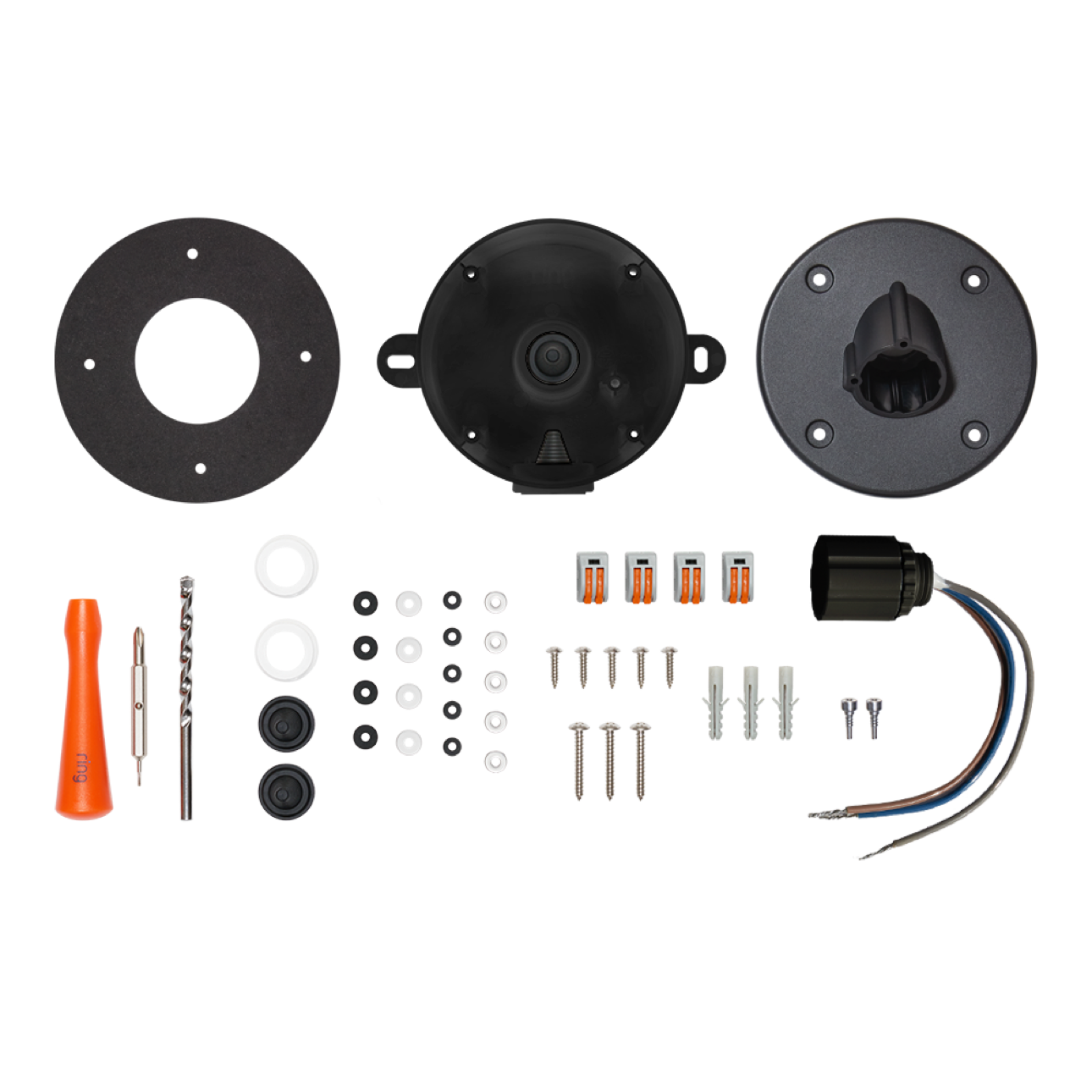 Hardwired Kit (Spotlight Cam Wired) - Black