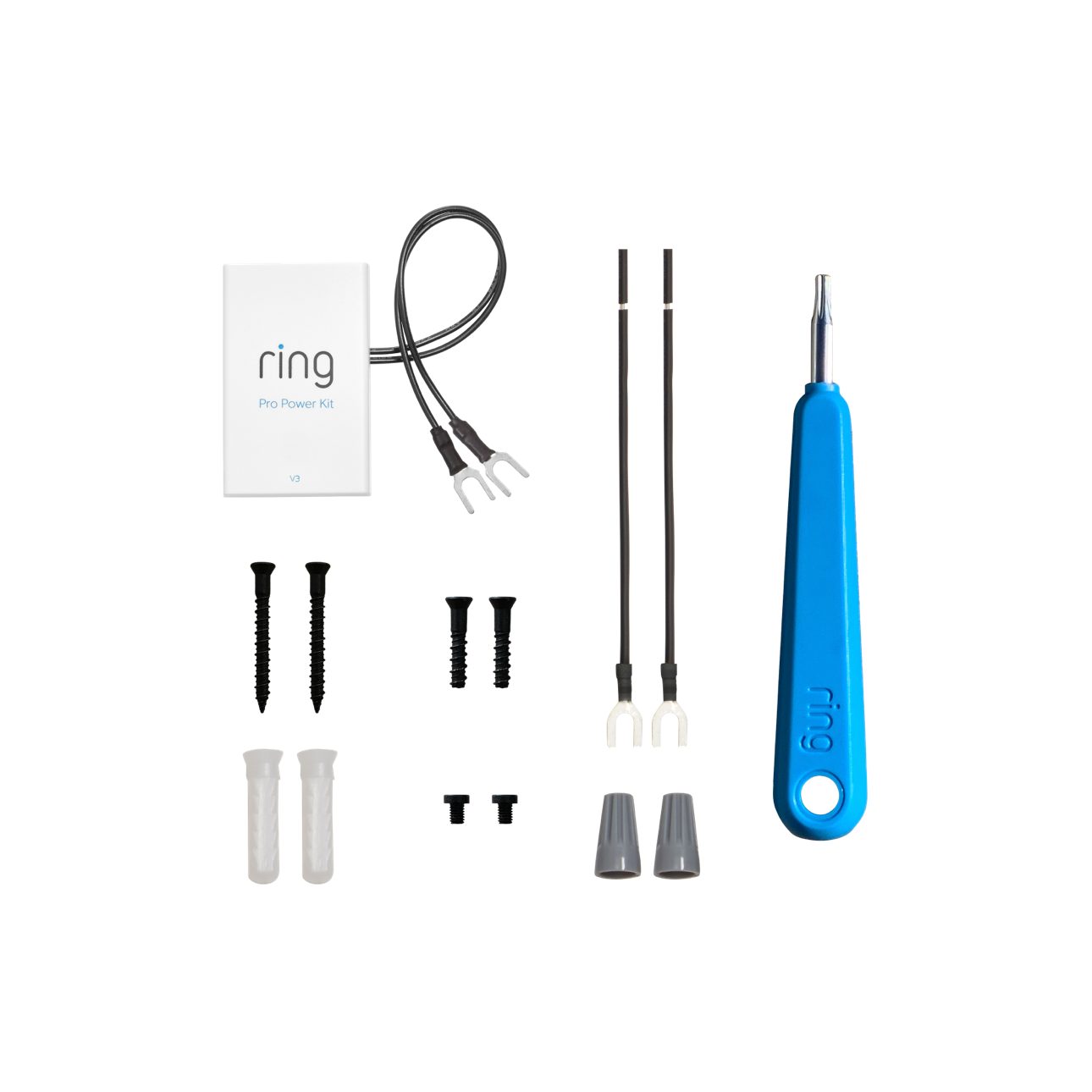 Pièces de rechange (Sonnette vidéo Pro filaire (Video Doorbell Pro 2)) - Noir