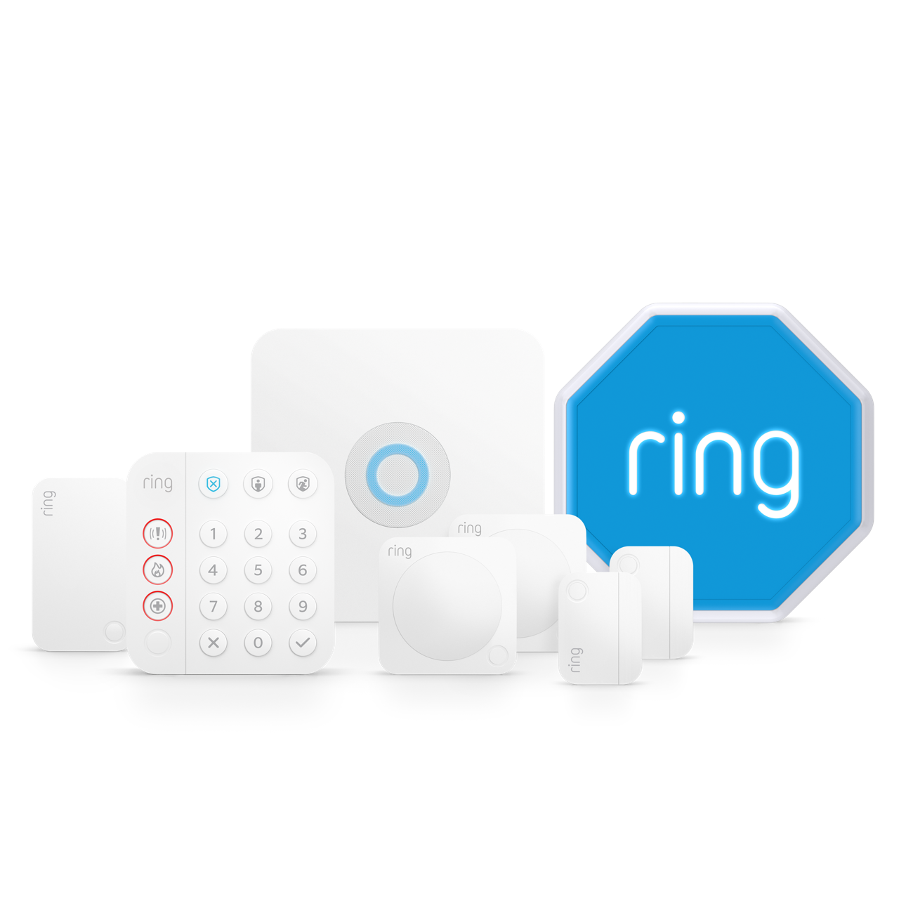 Bundel met Ring Alarm - M (met sirene) - Wit