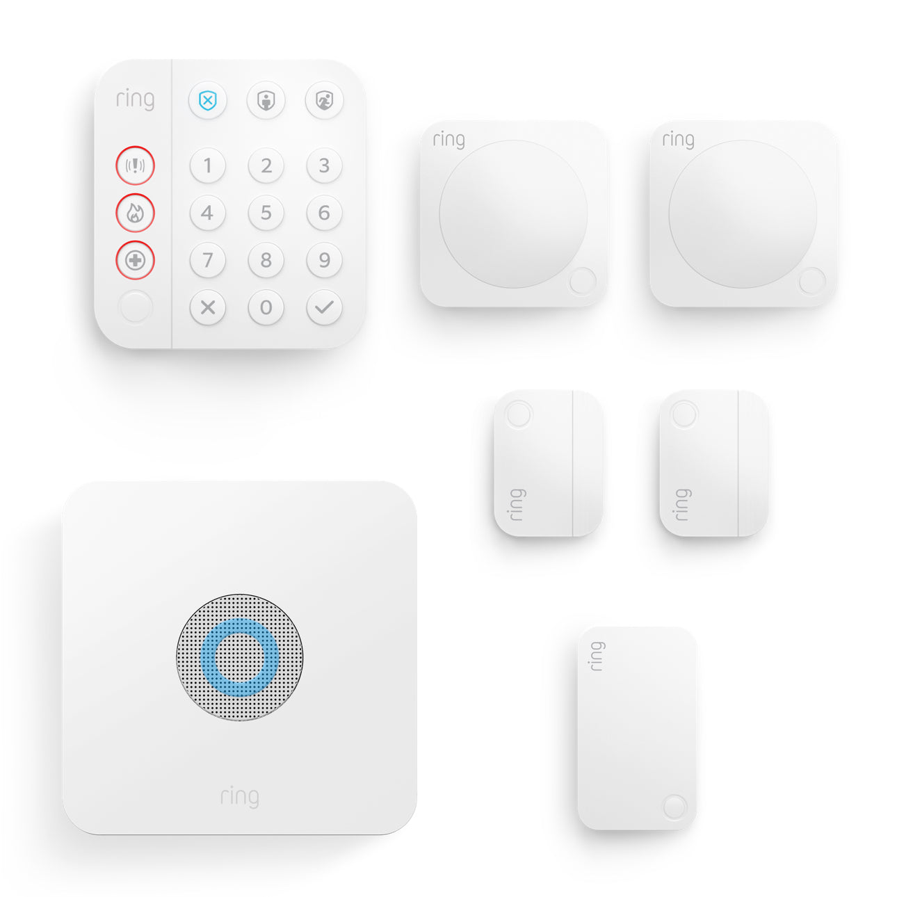 Alarm Pack - M - White