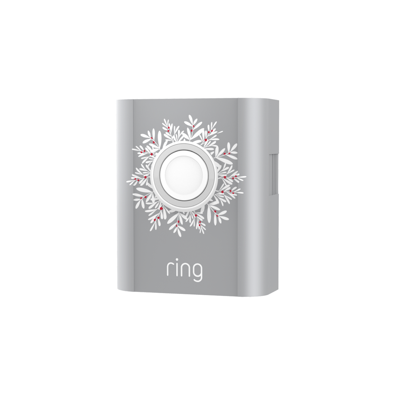 Holiday Interchangeable Faceplate (Video Doorbell 3, Video Doorbell 3 Plus, Video Doorbell 4, Battery Video Doorbell Plus, Battery Video Doorbell Pro) - Christmas Wreath