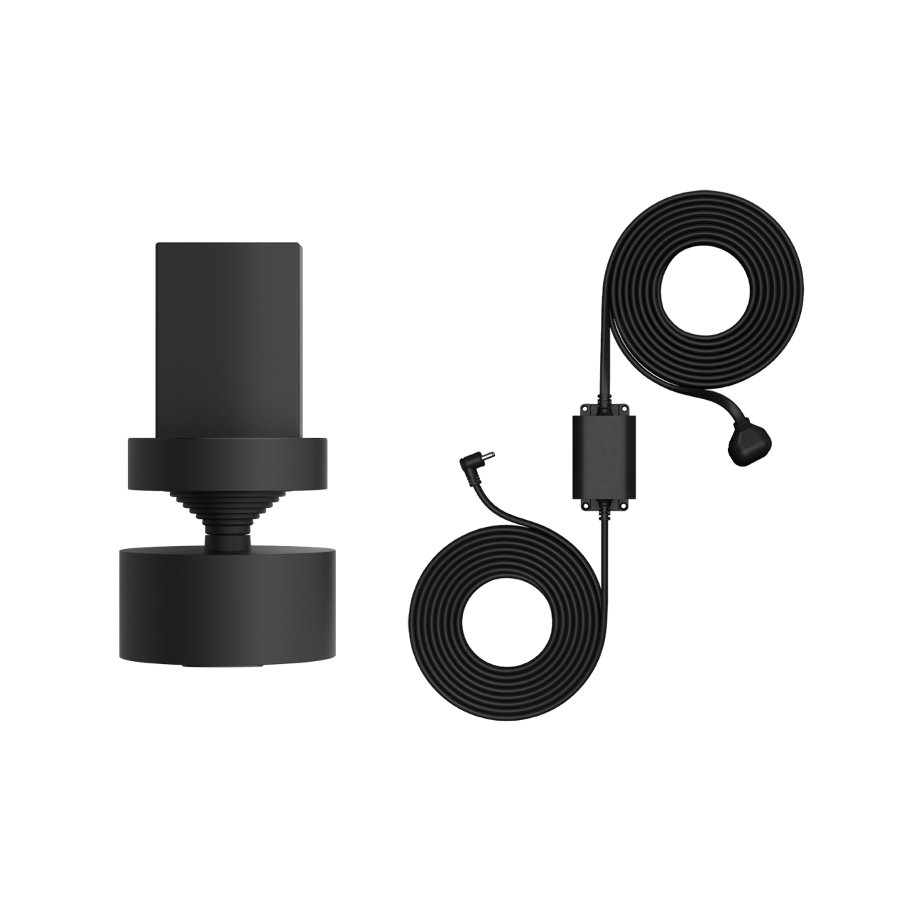 Pan-Tilt Mount with Indoor/Outdoor Power Adapter (Stick Up Cam Plug-In (3rd Gen) - UK adapter) - Black