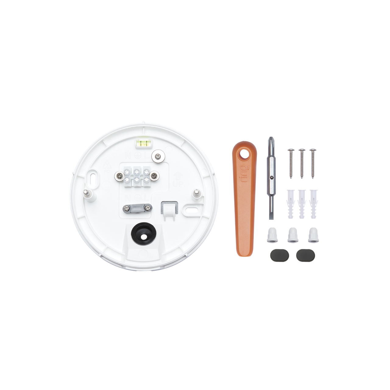 Piezas de repuesto (Floodlight Cam Wired Plus) - Blanco