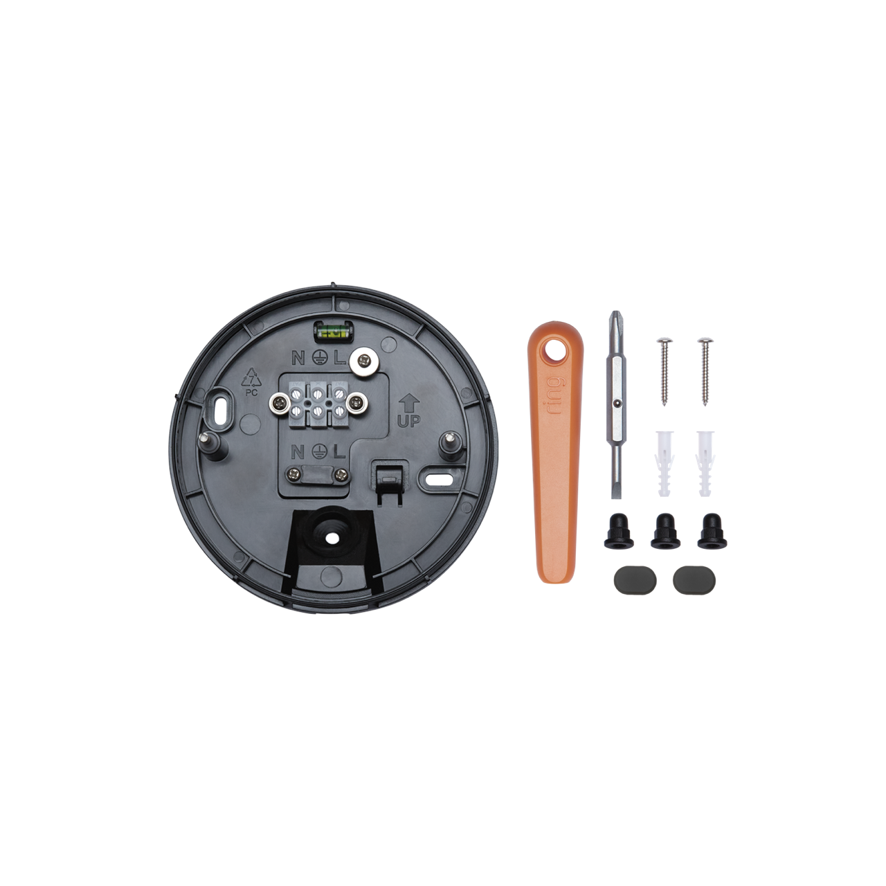 Ersatzteile (Floodlight Cam Wired Pro) - Schwarz