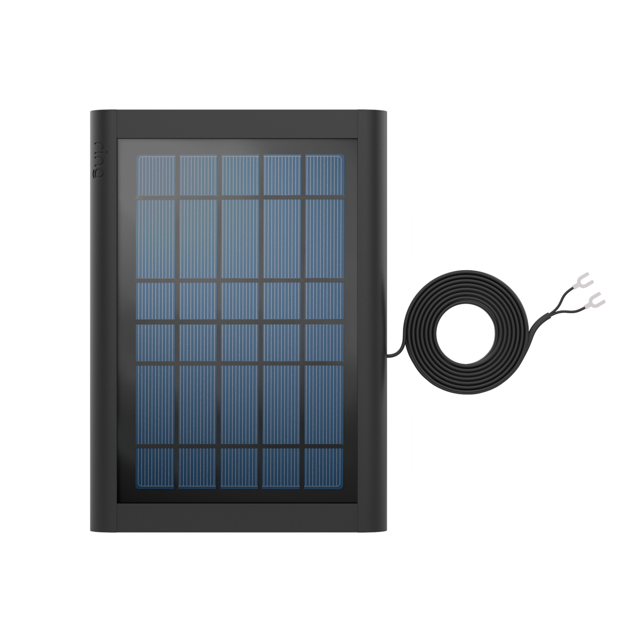 Solar Panel for Doorbells (Video Doorbell 2, Video Doorbell 3, Video Doorbell 3 Plus, Video Doorbell 4, Battery Video Doorbell Plus, Battery Video Doorbell Pro) - Black