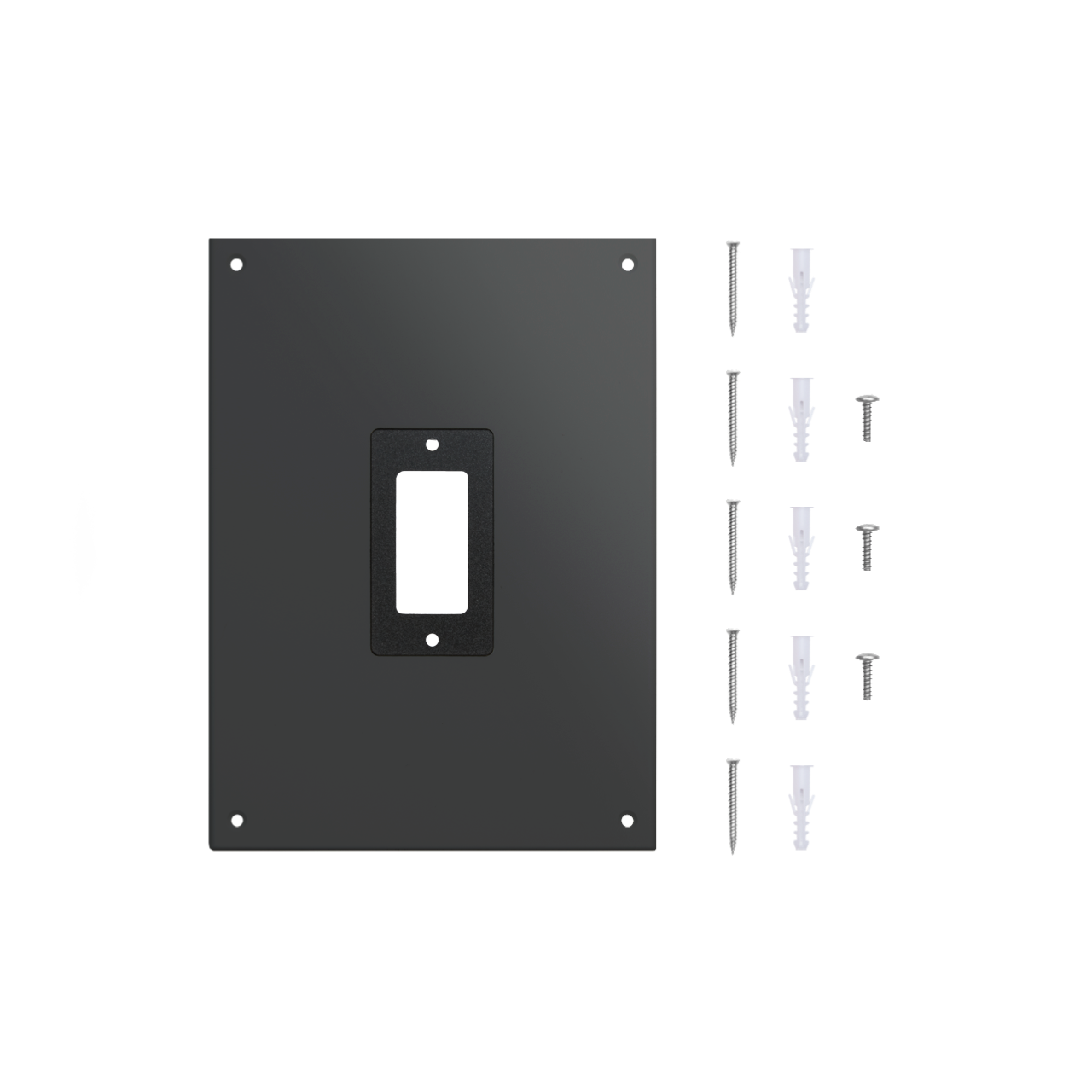 Sprechanlagen-Set (für Videotürklingeln) - Schwarz
