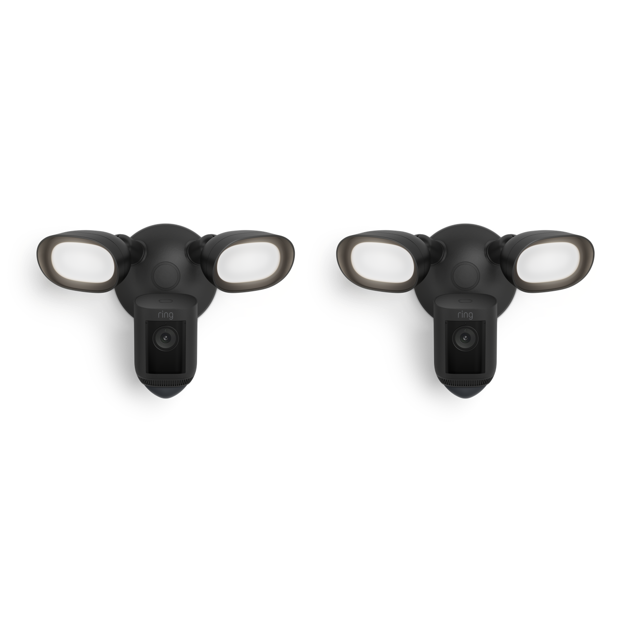 2-Pack Floodlight Cam Wired Pro - Black