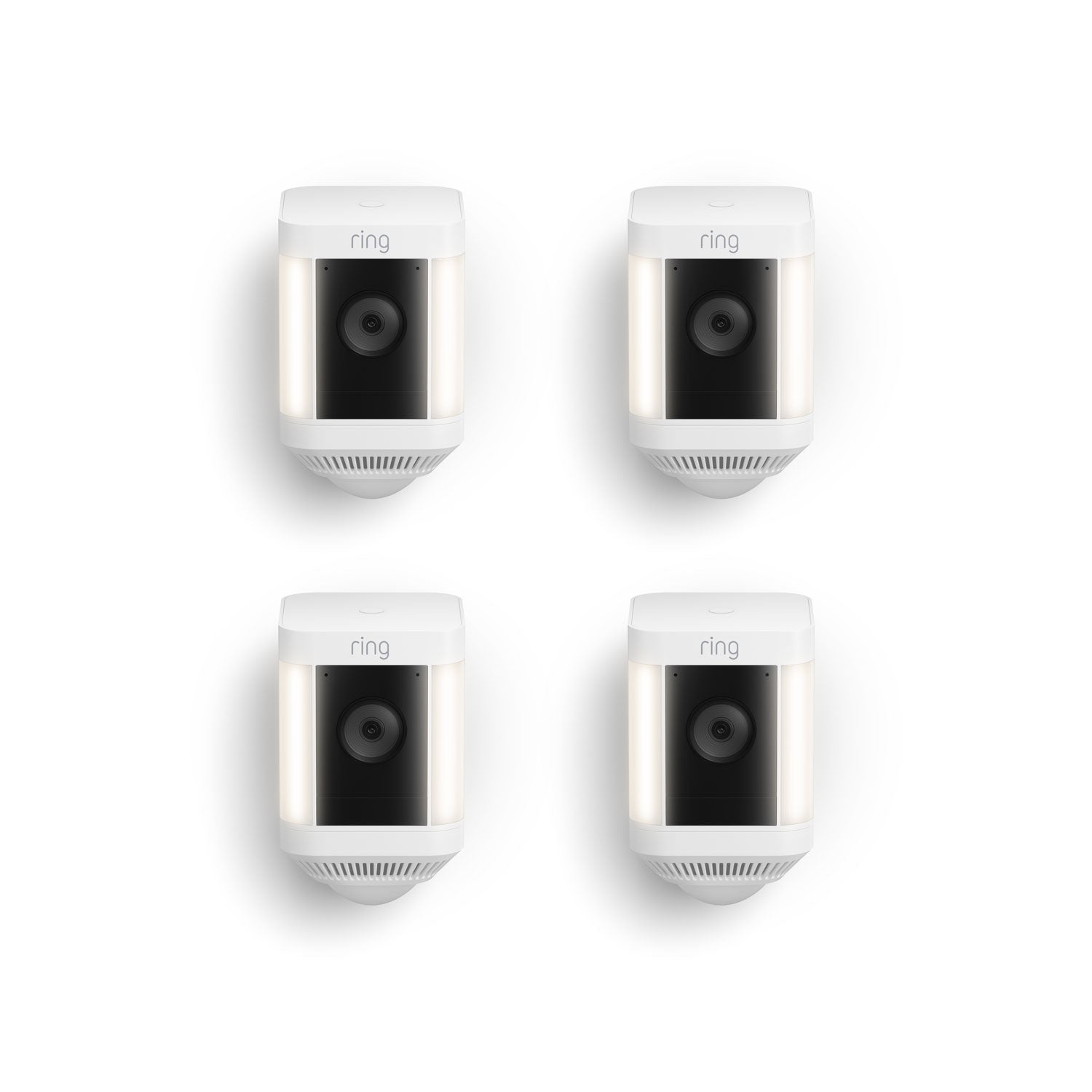4-Pack Spotlight Cam Plus Battery - White