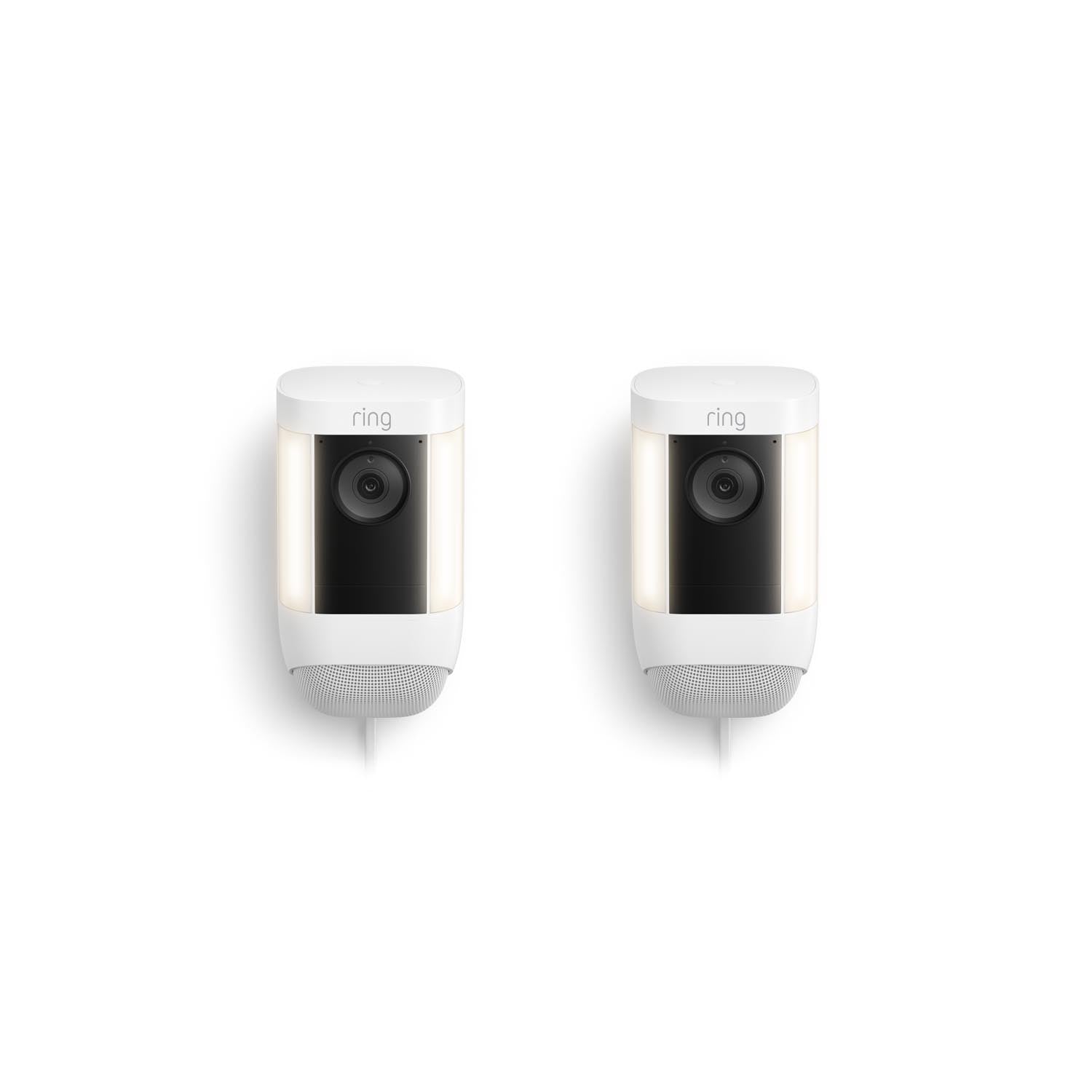 2-Pack Spotlight Cam Pro Plug-In - White