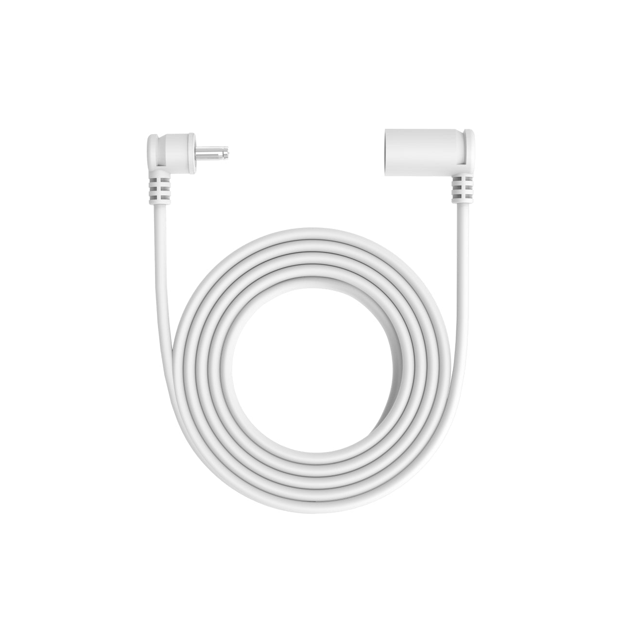 3m. Barrel Plug Extension Cable - White