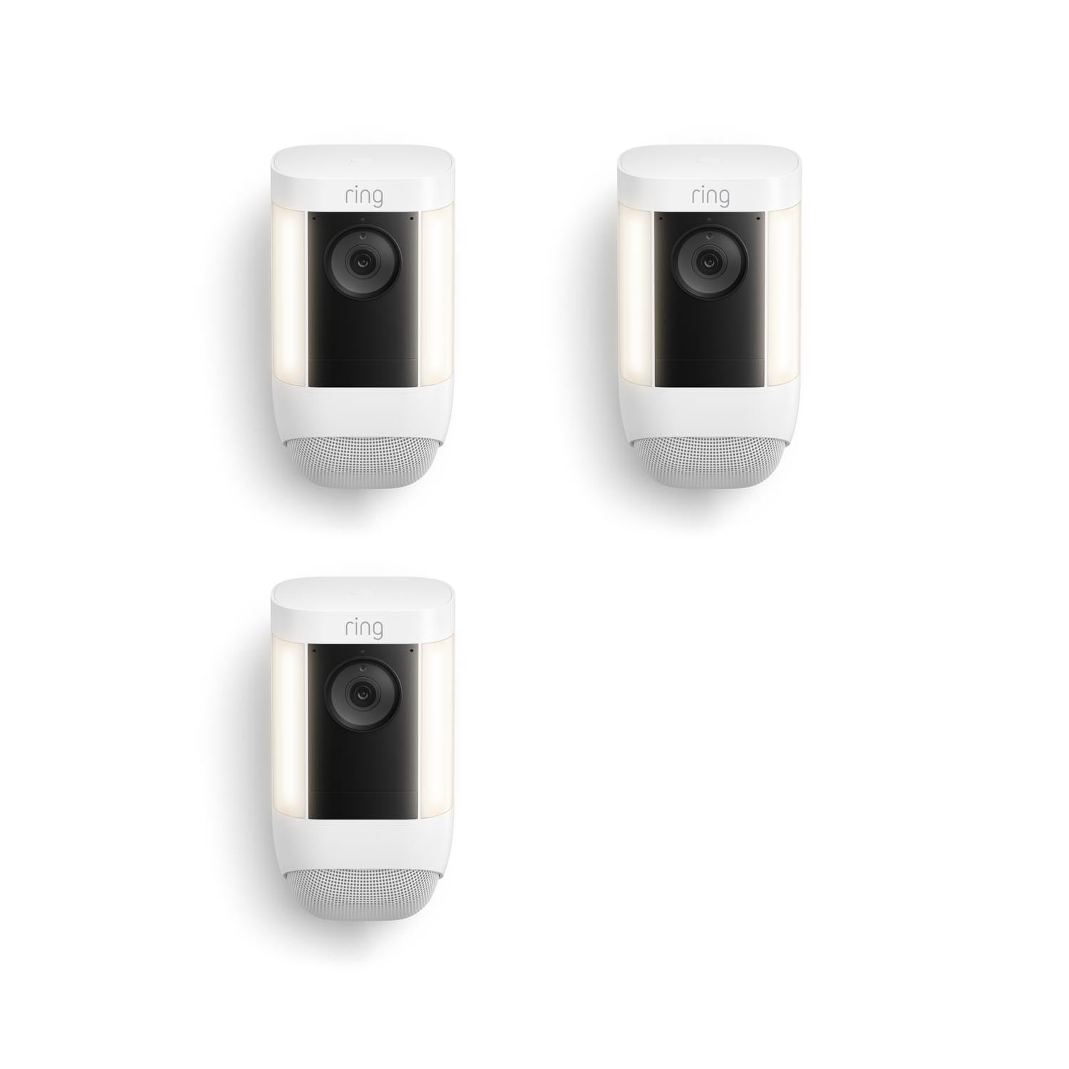 3-Pack Spotlight Cam Pro Battery - White