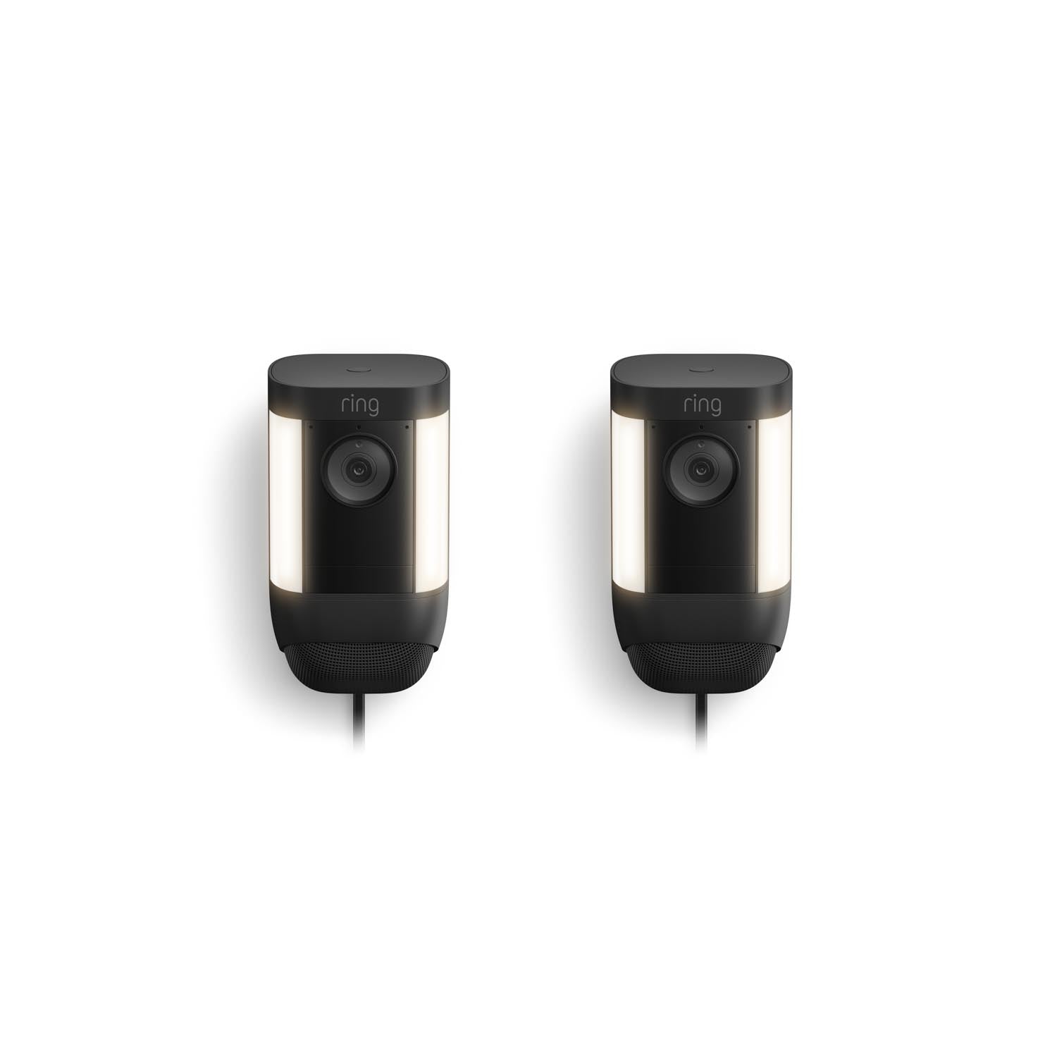 2-Pack Spotlight Cam Pro Plug-In - Black