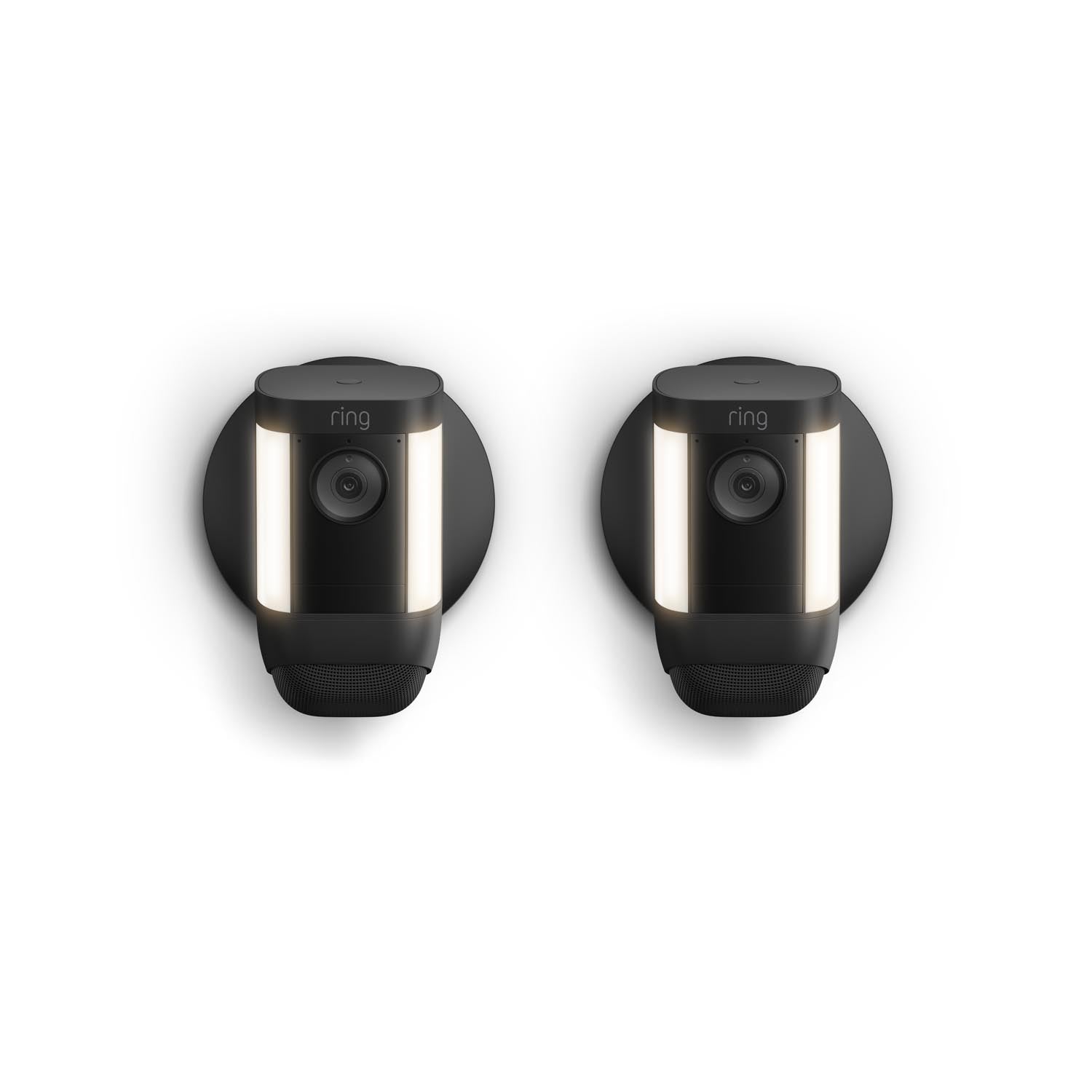 2-Pack Spotlight Cam Pro Wired - Black
