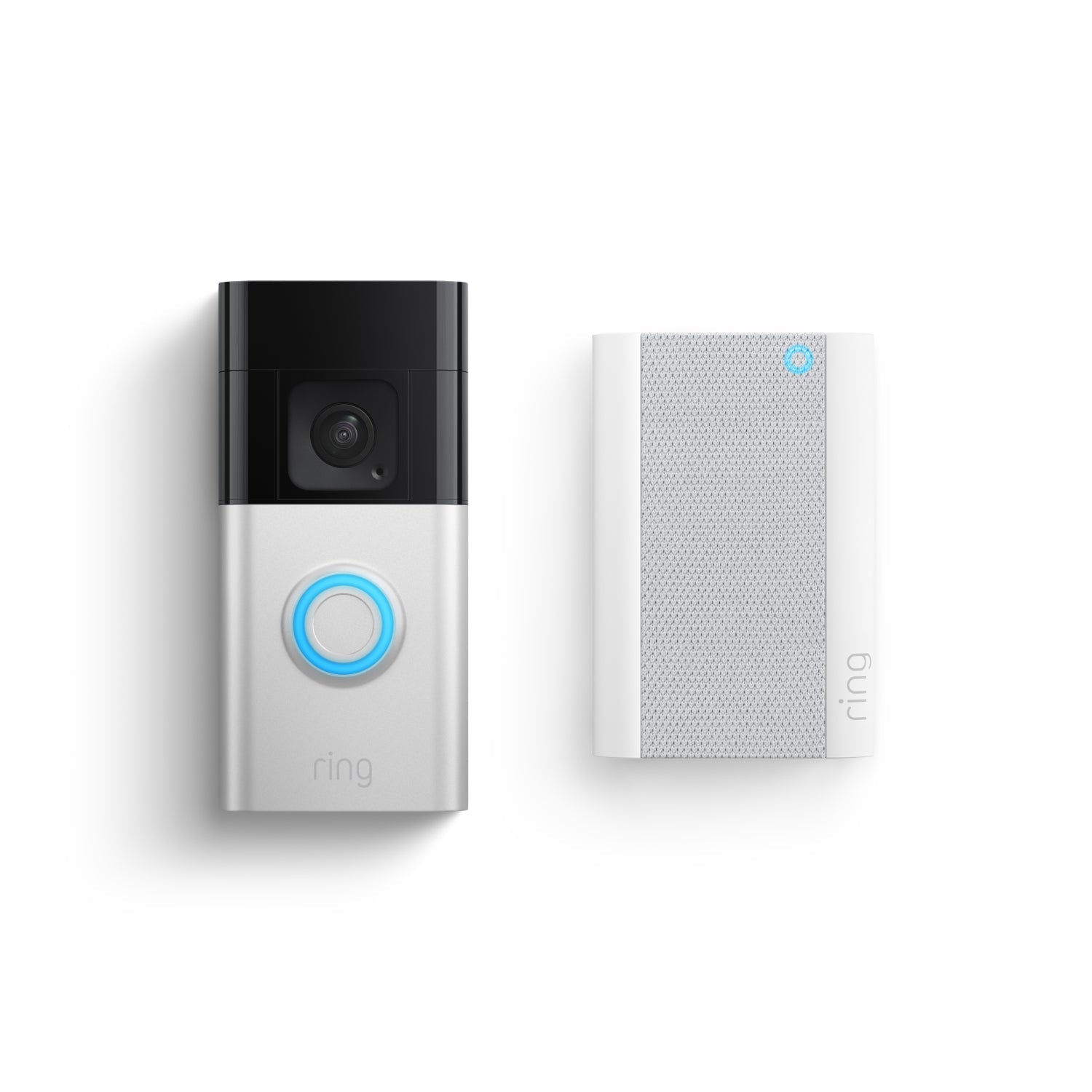 Battery Video Doorbell Plus + Chime Pro - Satin Nickel