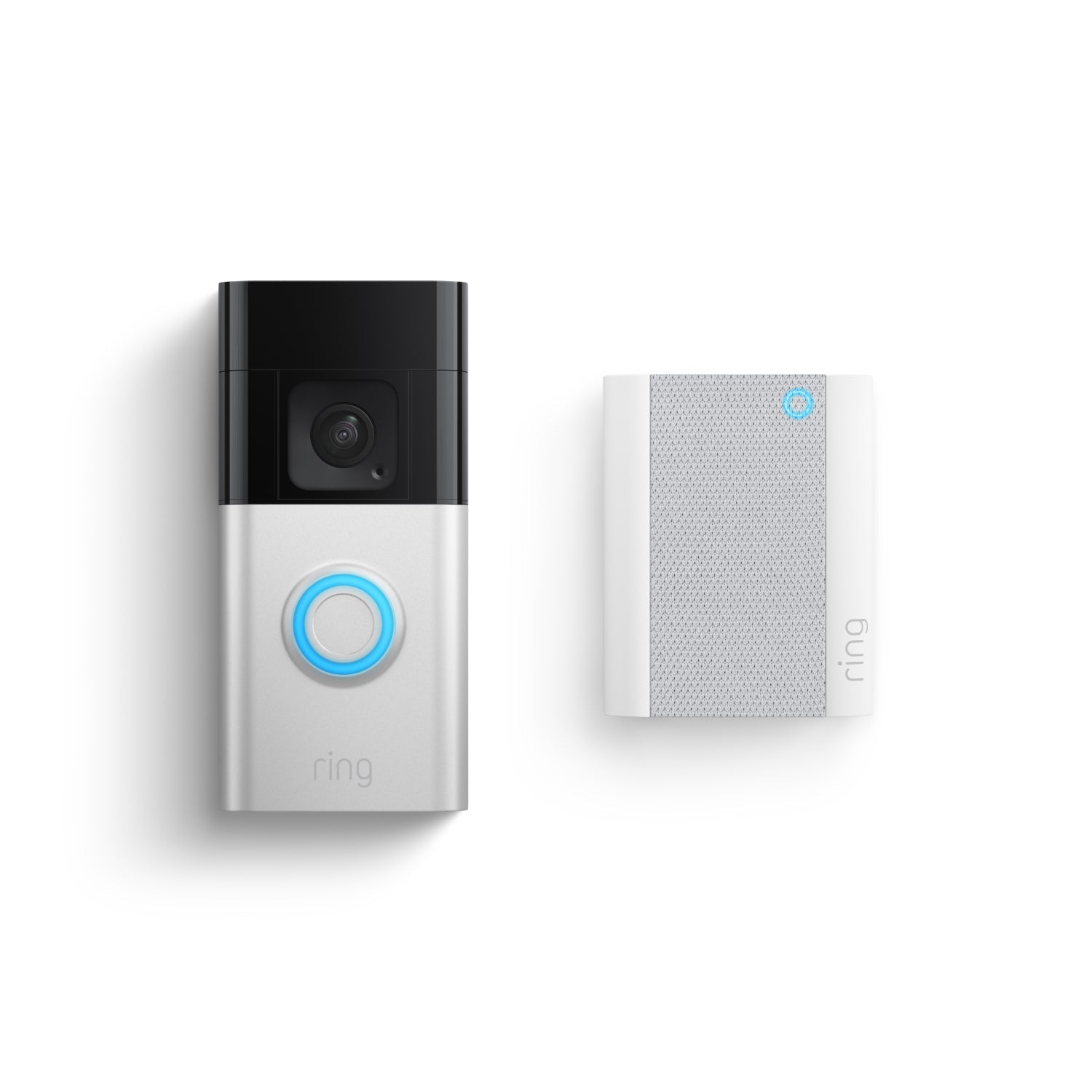Battery Video Doorbell Plus + Chime - Satin Nickel