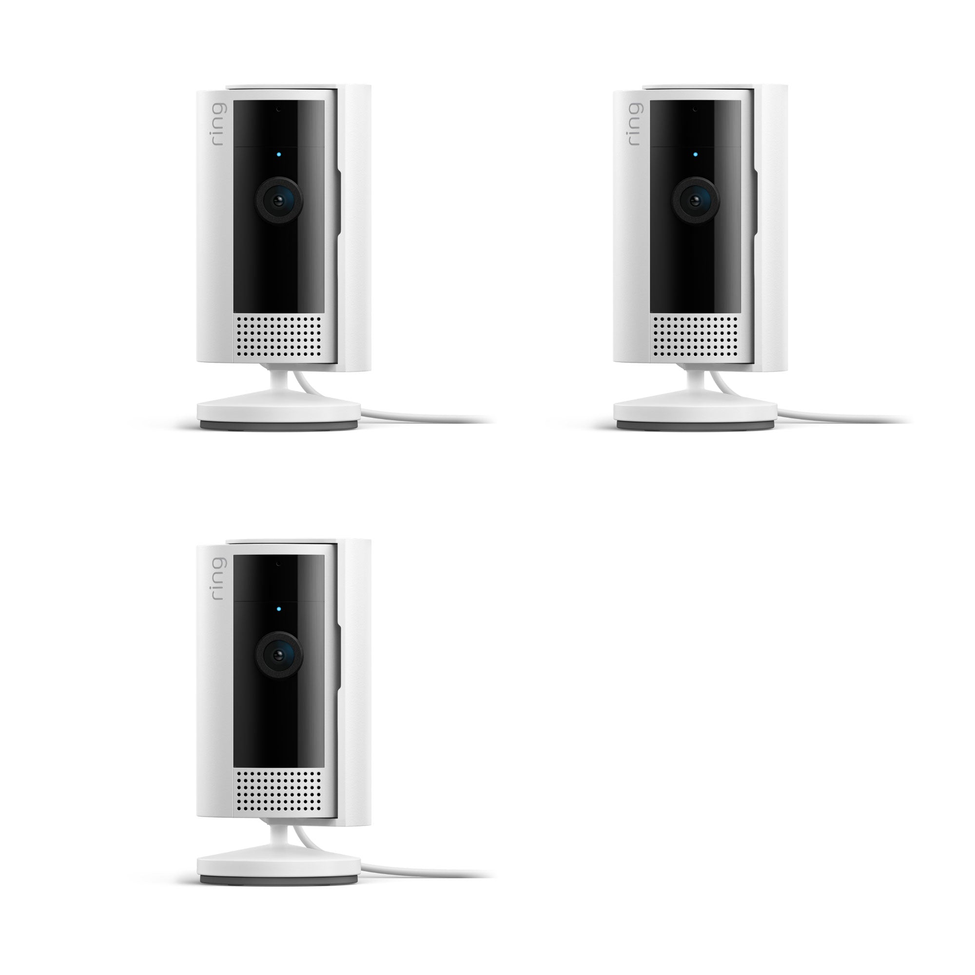3-Pack Indoor Camera (2nd Gen) (EU adapter) - White