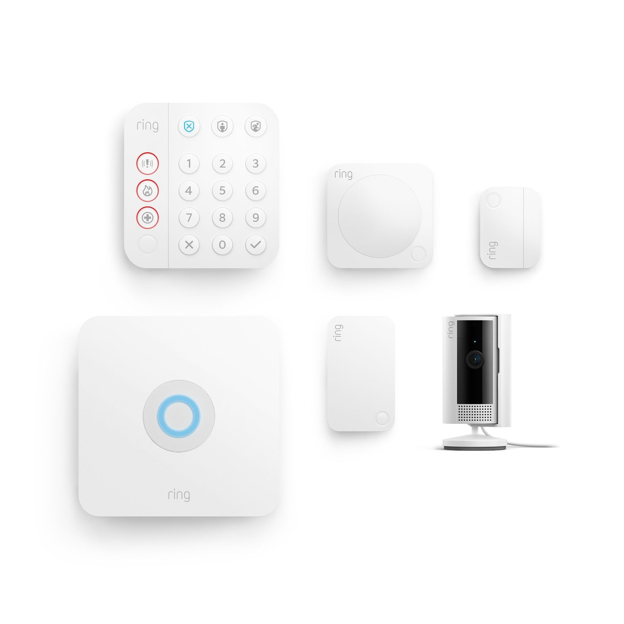 Alarm + Indoor Camera 2nd Gen Pack - S - White