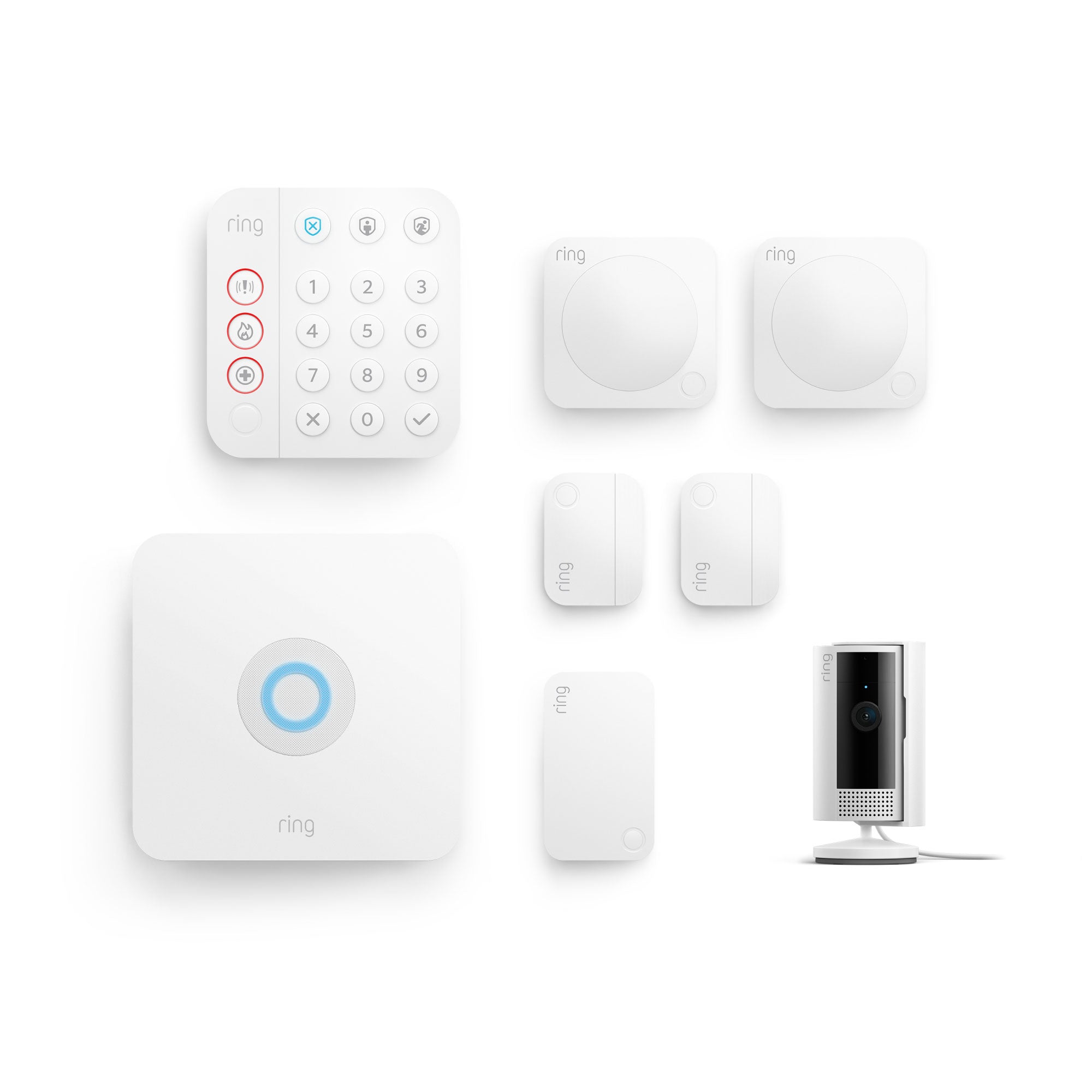 Alarm + Indoor Camera 2nd Gen Pack - M - White