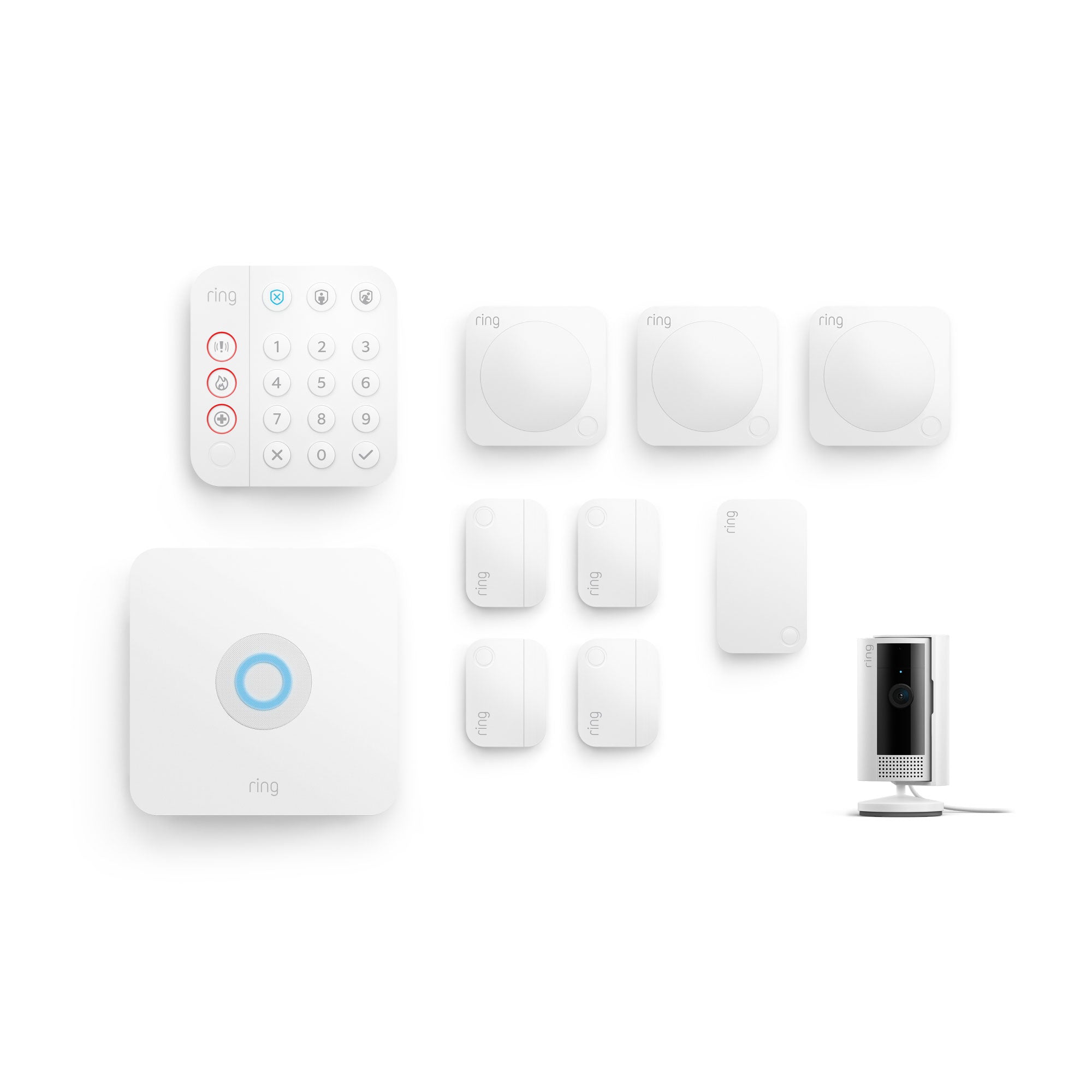 Alarm + Indoor Camera 2nd Gen Pack - L - White