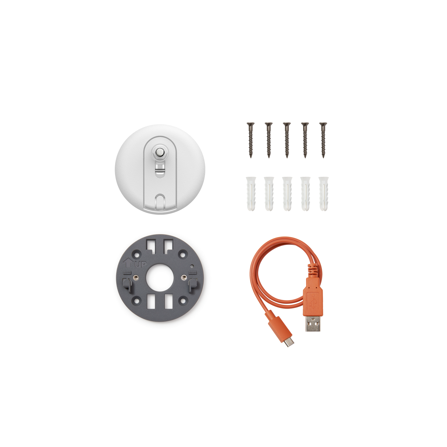 Spare Parts Kit (Outdoor Camera Pro Battery - Stick Up Cam Pro) - White