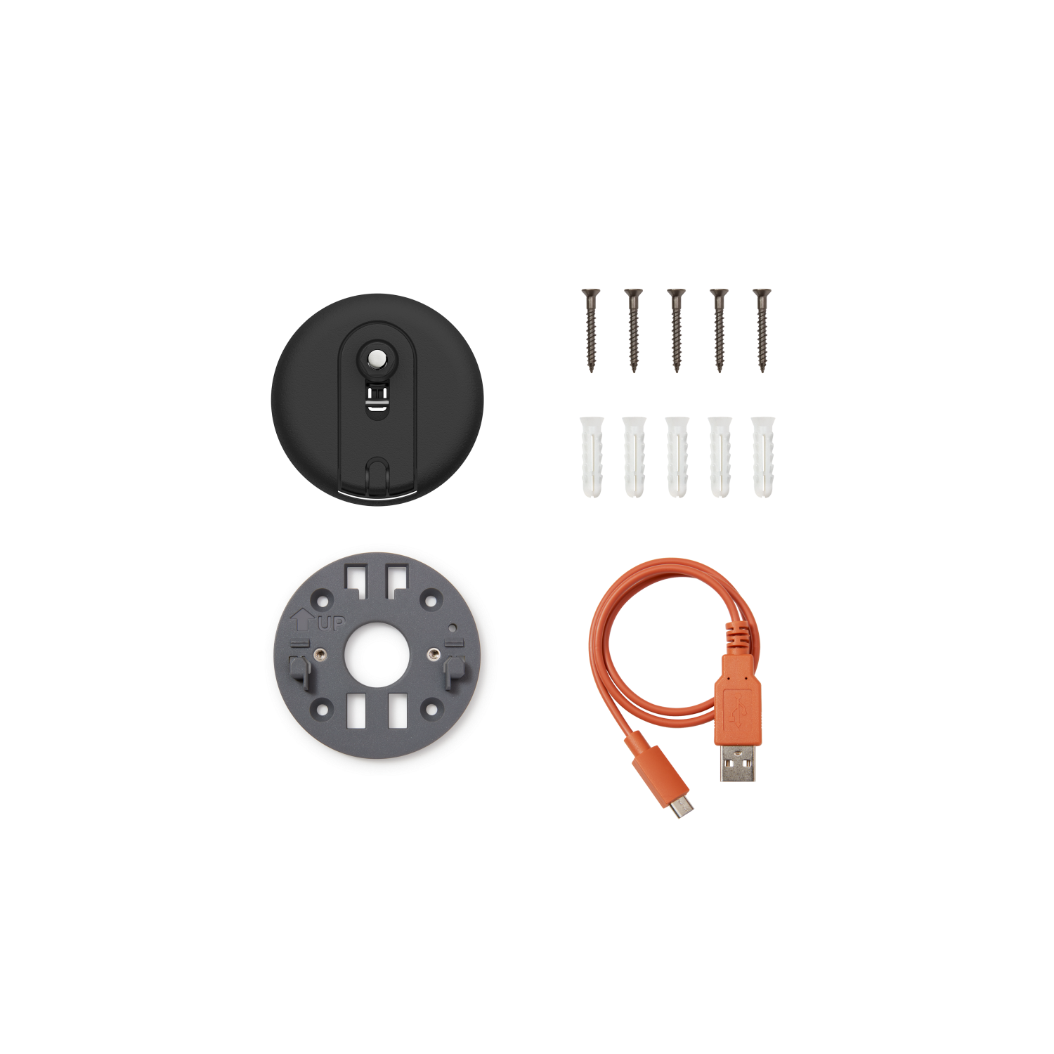 Spare Parts Kit (Outdoor Camera Pro Battery - Stick Up Cam Pro) - Black