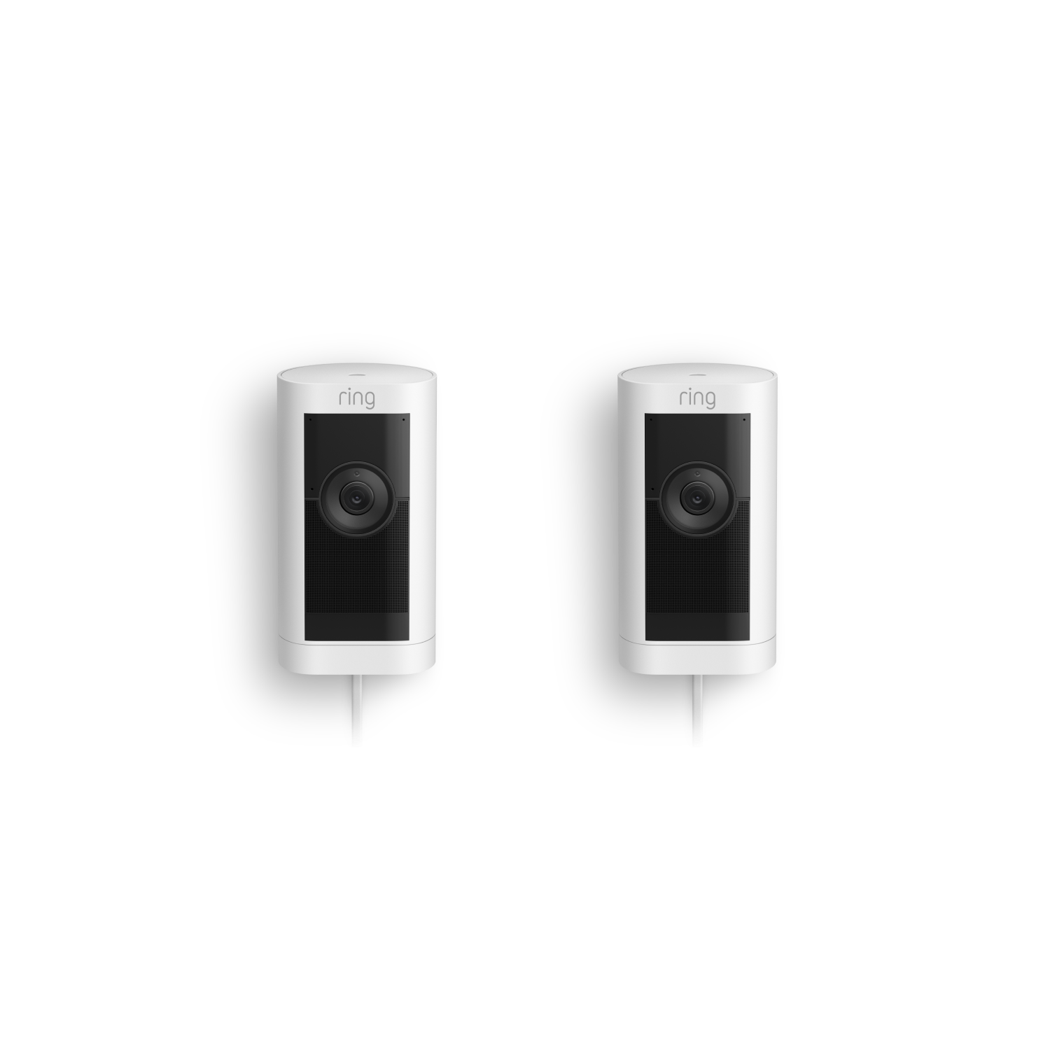 2-Pack Outdoor Camera Pro Plug-In (Stick Up Cam Pro) - White