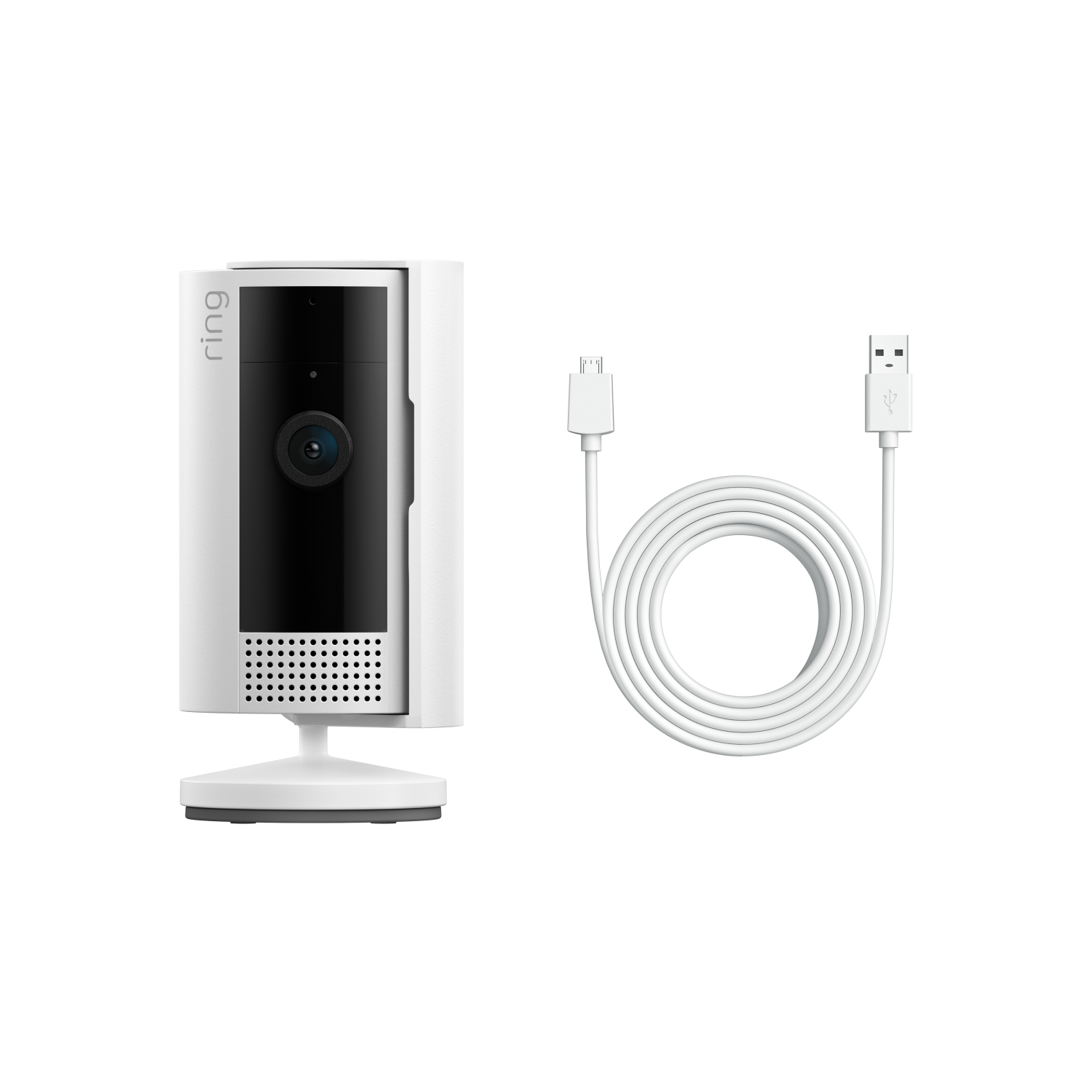 Indoor Camera 2nd Gen + 3m USB-A to Micro USB Power Cable - White