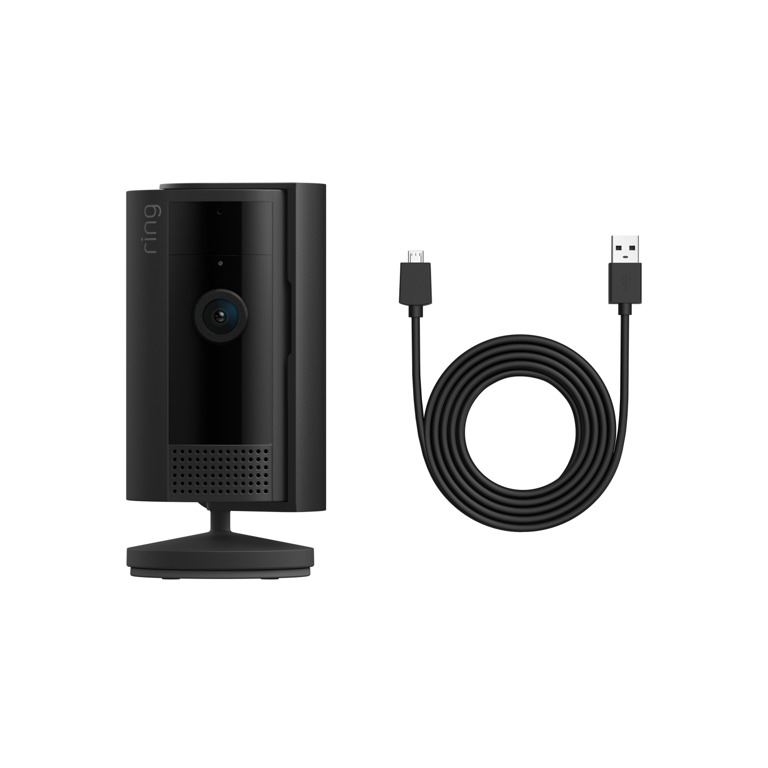 Indoor Camera 2nd Gen + 3m USB-A to Micro USB Power Cable - Black