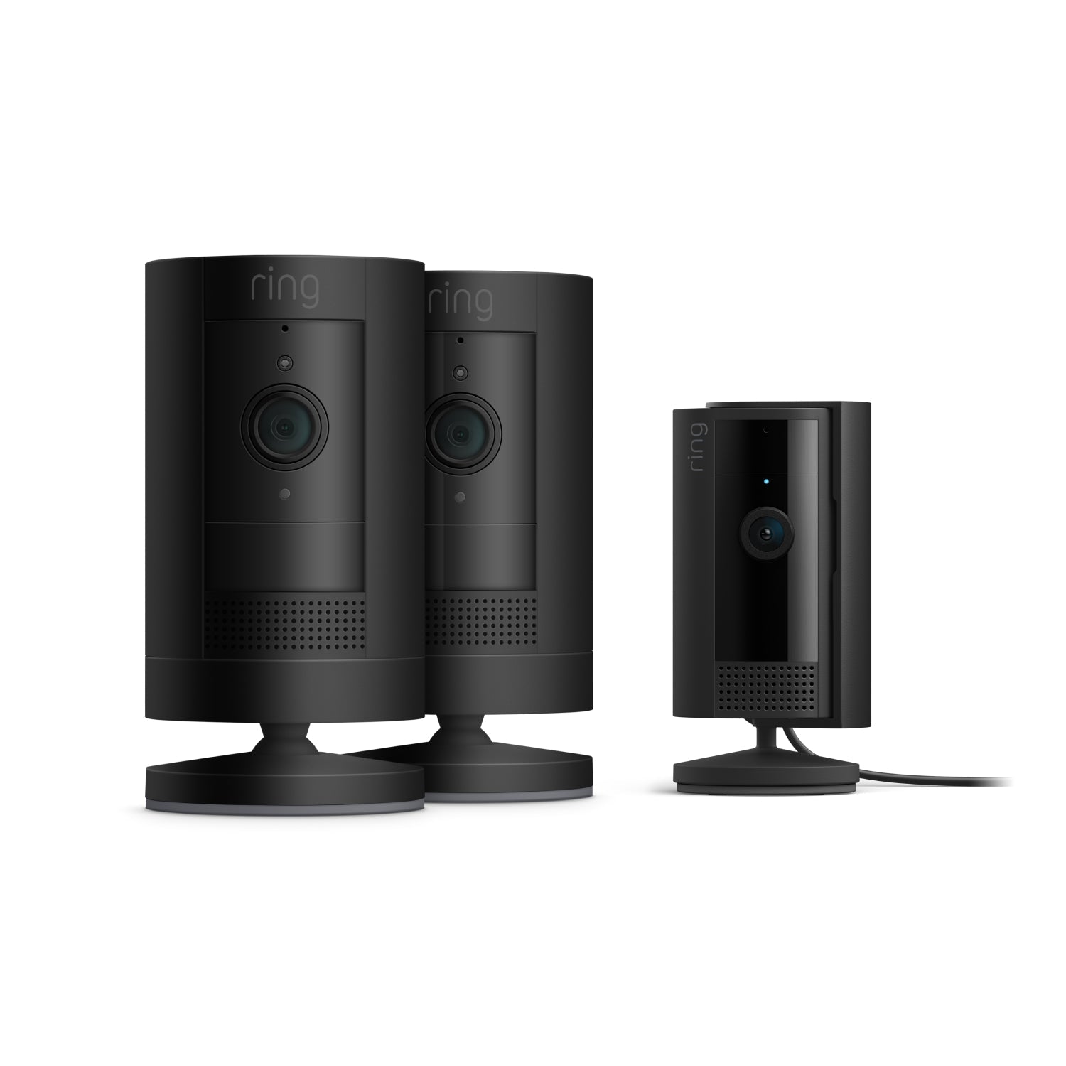 2-pack Outdoor Camera Battery + Indoor Camera (2nd Gen) (Stick Up Cam + Indoor Camera) - Black