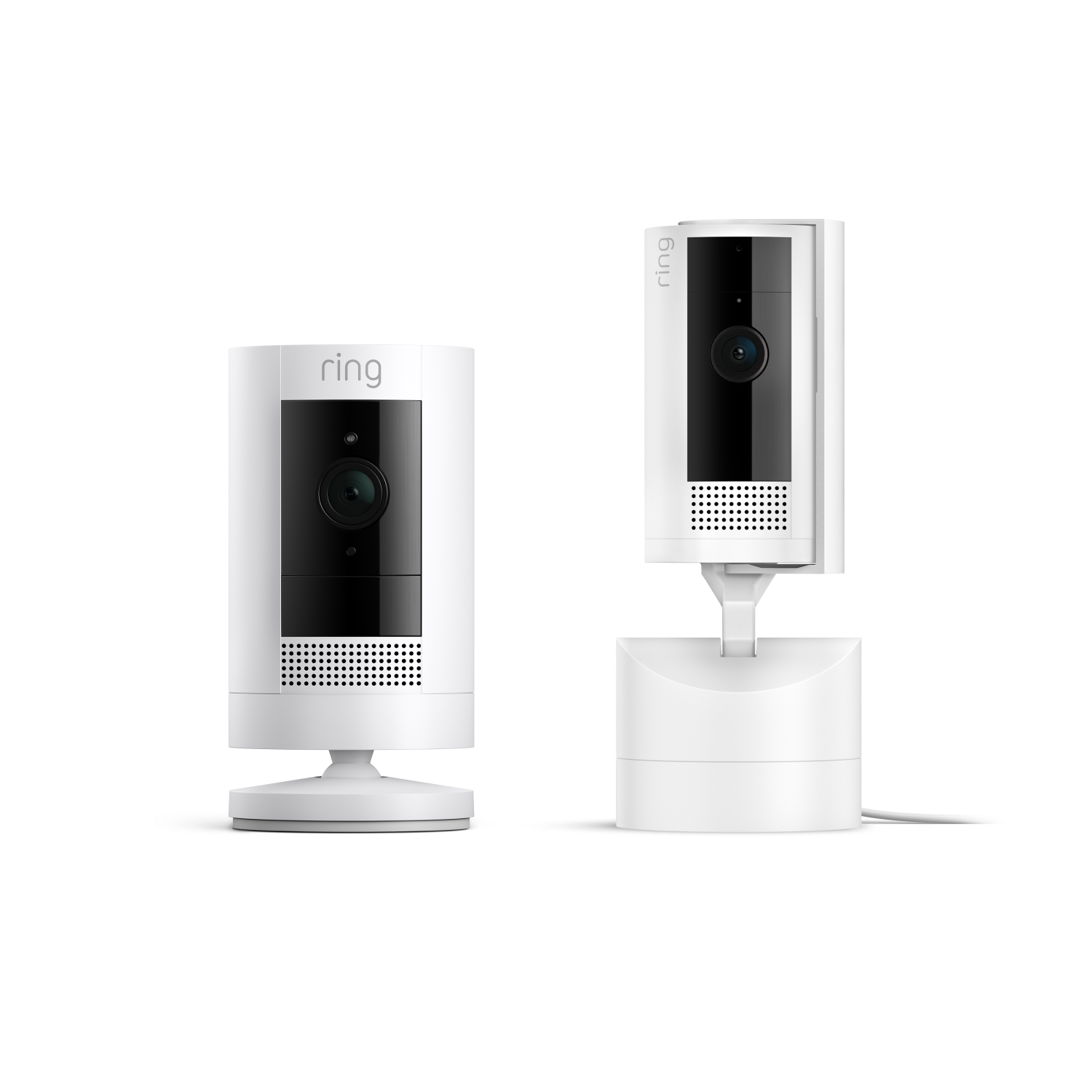 Pan-Tilt Indoor Camera + Outdoor Camera Battery - White