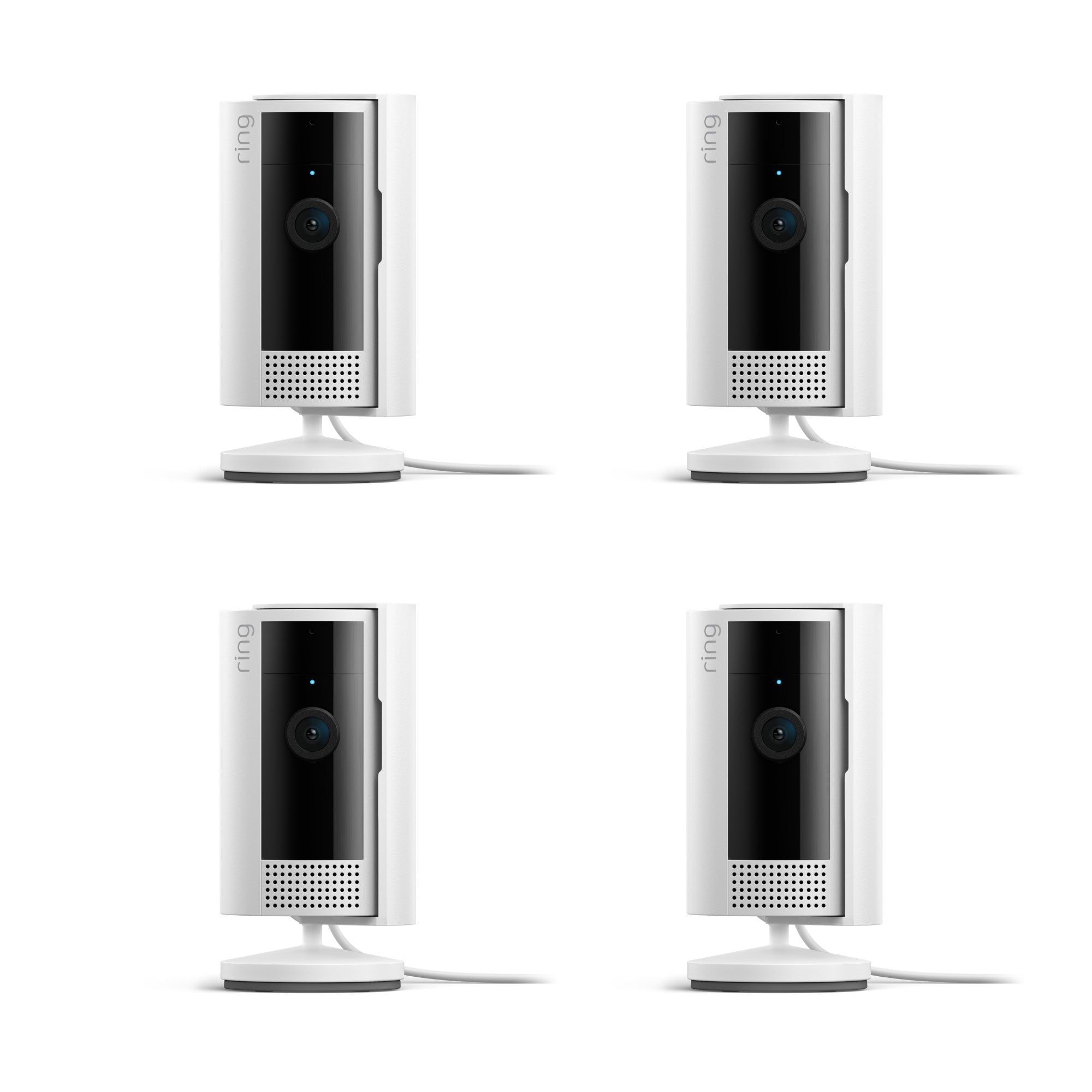 4-Pack Indoor Camera (2nd Gen - UK adapter) - White