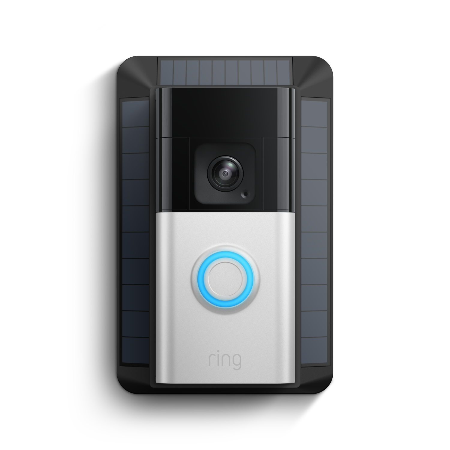 Battery Video Doorbell Pro + Solar Charger (2nd Gen) - Satin Nickel