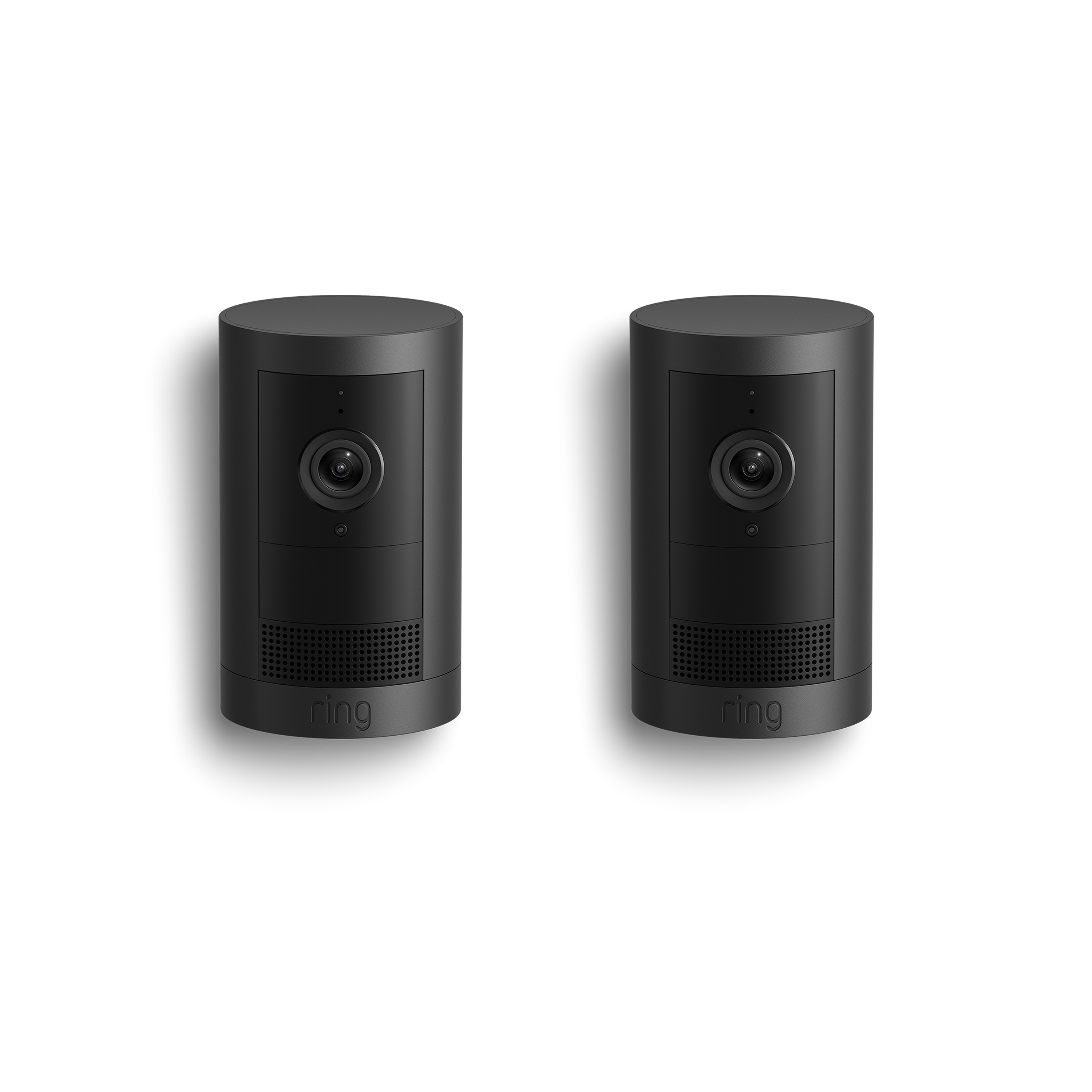 2-Pack Buitencamera Plus op batterij (Outdoor Camera Plus) - Zwart