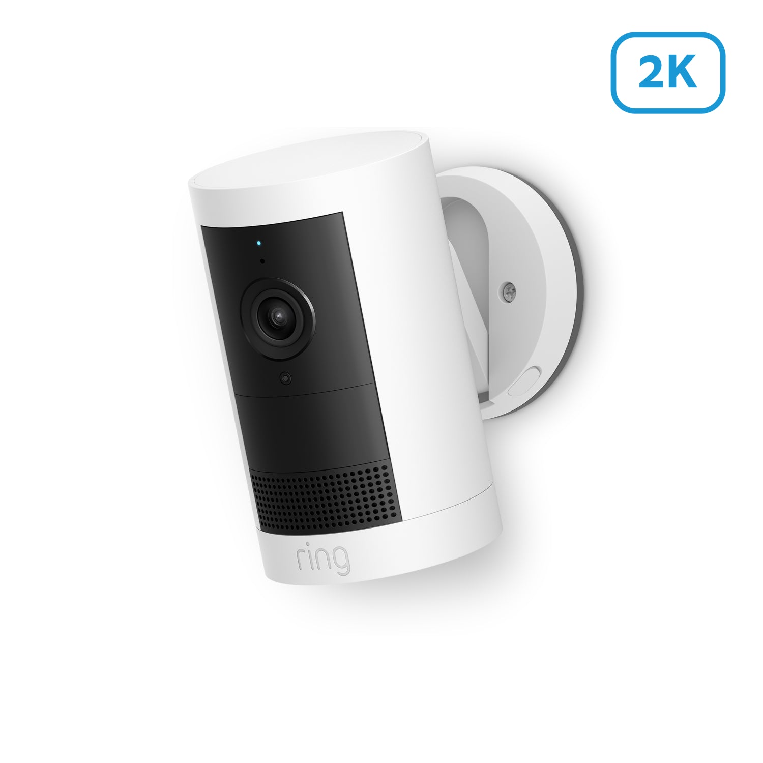 Outdoor Camera Plus Battery (Featuring 2K Video with Ring Vision) - White