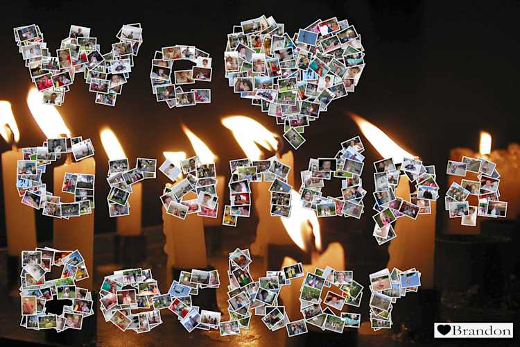 Poster Created for the Funeral