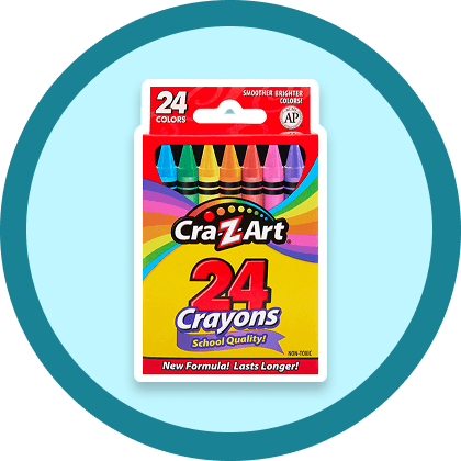 Crayons and Coloured Pencils