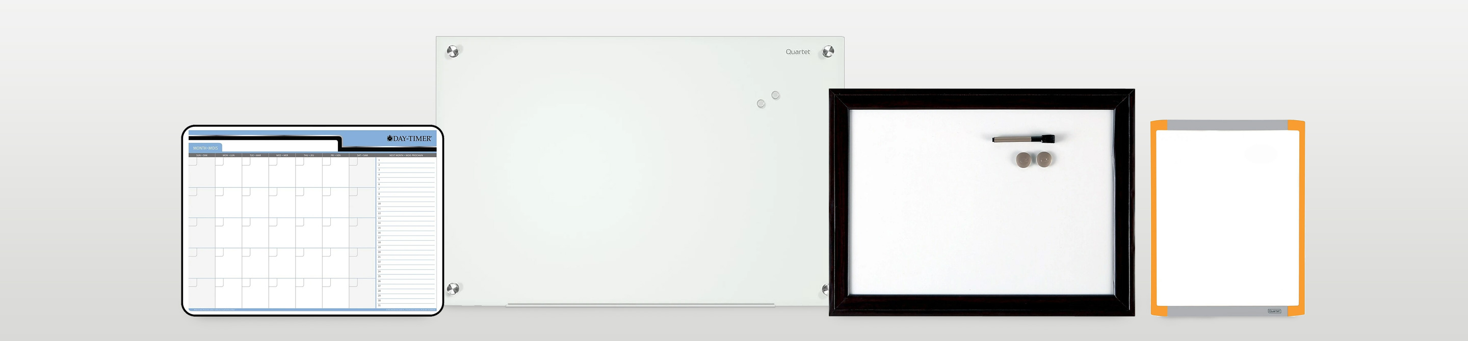 Tyu300 Tableau blanc magnétique en acrylique effaçable à sec Transparent  Planificateur de bureau Mémo hebdomadaire mensuel