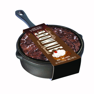 GRATUIT Gourmet du Village - Brownie au chocolat dans un poêlon en fonte - 200g