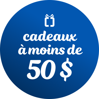 Magasinez Cadeaux à moins de 50 $