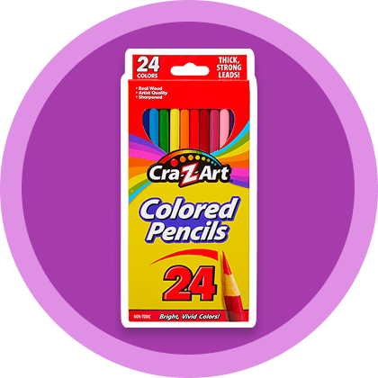 Crayons, Coloured Pencils and Markers
