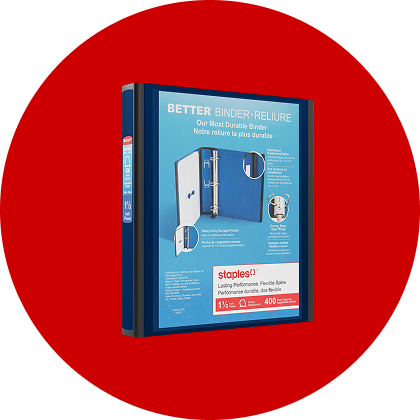 Shop Binders | Zipper Binders and Ring Binders | staples.ca