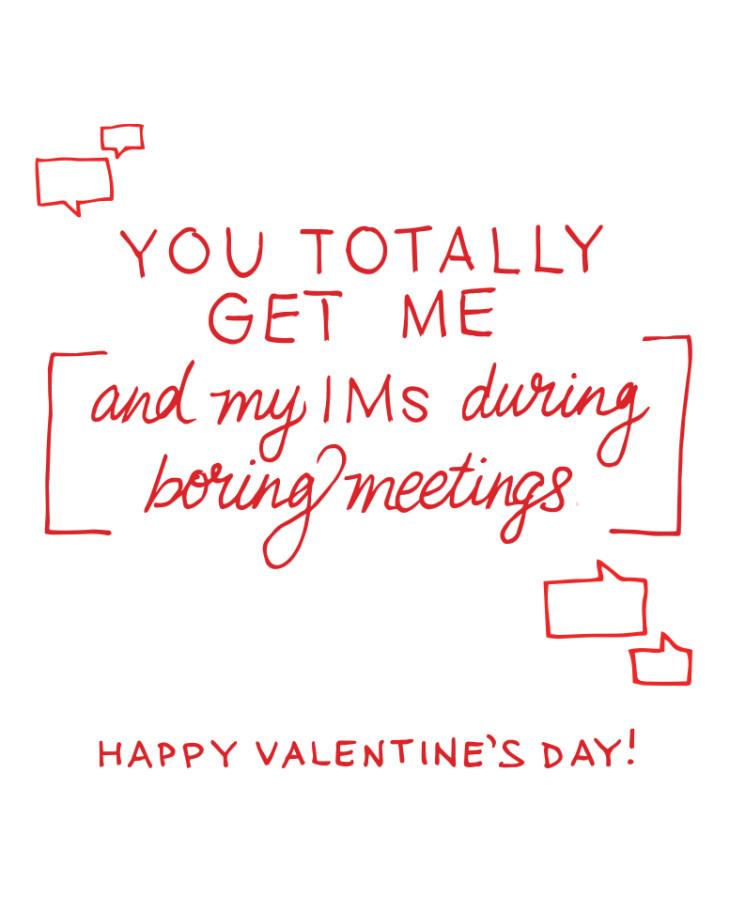 you totally get me office valentine