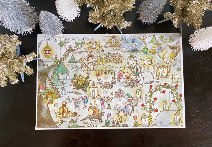 Tutorial: The Castlechanter Fairy PRINTABLE Advent Calendar