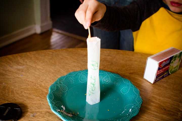 Sparkle Craft: DIY Flying Wish Paper — Sparkle Stories