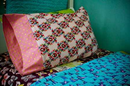 Simple Homemade Pillowcases