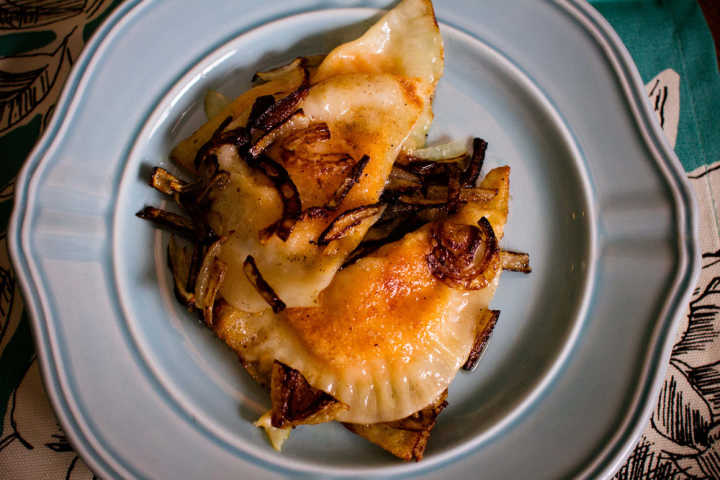Sparkle Kitchen: Sweet Potato and Cheddar Pierogis
