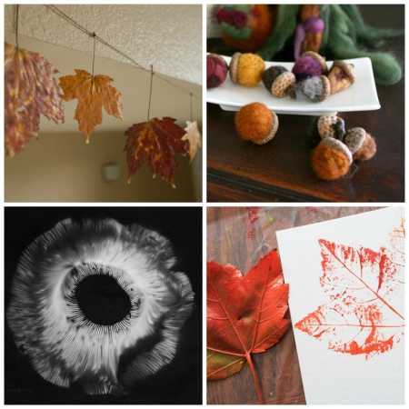 Four Crafts for an Autumn Nature Table