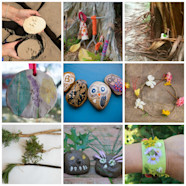 Summer Nature Crafts Round Up Sparkle Stories