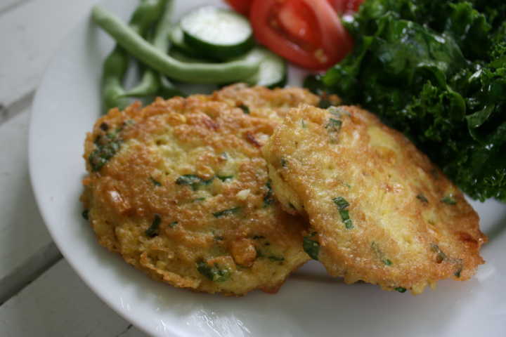 Sparkle Kitchen: Fall Millet Fritters